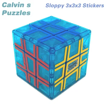 Oskar Površen 3x3x3 Nalepke Calvin je Uganke Magic Cube Neo Strokovno Hitrost Twisty Puzzle Možganov Dražljivke Izobraževalne Igrače