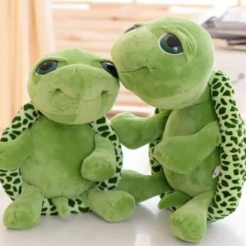 Otroci Toys2021 Vroče Prodaje Kawaii Velike Oči Tortoise Plišastih Igrač Lepo Mehko Majhne Morske Želve, Igrače Za Otroke 4