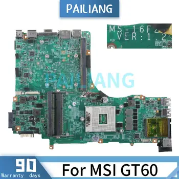 PAILIANG Prenosni računalnik z matično ploščo Za MSI GT60 Mainboard MS-16F21 VER 1.2 HM67 DDR3 tesed