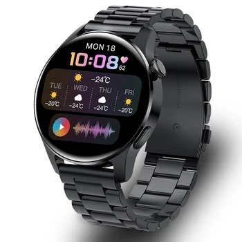 Pametno Gledati Moške Bluetooth Klic Šport Fitnes Tracker Pametna Zapestnica Barvni Zaslon Poln na dotik Informacije opomnik GT2 Smartwatch