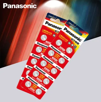 Panasonic 20pc 1,5 V Gumb Celic Baterije lr44 Litijevo Baterije A76 AG13 G13A LR44 LR1154 357A SR44 100% Prvotne
