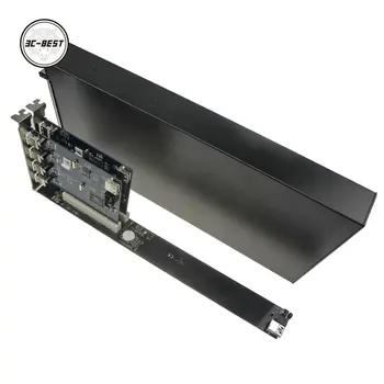 PCIe PCI-E Dual 16x PCI Adapter Slot za Širitev Kartico z Komore Polje, ki je Primerna za Dolgo Velikost Polno Velikost Kartice