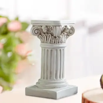 Podstavek Stojala Kip grškega Stolpec Rimskega Stebra za Poroko Scena Dekor 3