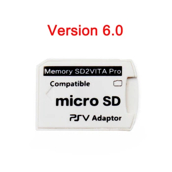 Pomnilniško Kartico Adapter Za Sony ForPlayStation VITA V6.0 SD2VITA Pro Henkaku 3.65 Sistem, 1000 2000 TF Kartica MicroSD FoPSV Pretvornik