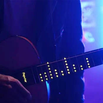 PopuleleT1 36 Palčni LED Smart Kitara Guitare App BT5.0 Smreka Mahagoni, Akustične Kitare, Guitarra Glasbila Z Vrečko 1