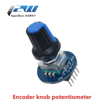 Potenciometer Pritisni Gumb Digitalni Kontrolni Modul 5V Rotacijski Krmilnik ES11 Komplet za Arduino PCB Board