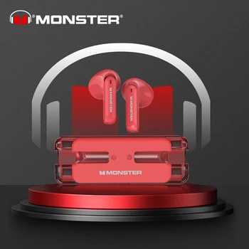 Pošast XKT08 Gaming Slušalke Stavko Brezžična tehnologija Bluetooth 5.3 Slušalke Nizke Zakasnitve za Zmanjšanje Hrupa Čepkov Slušalke Z Mikrofonom Nova