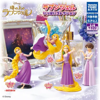 Princesa Gashapon Igrače Pepelka Ariel Belle Rapunzel Ustvarjalne Risanka Sestavljeni Akcijska Figura Model Ornament Igrače
