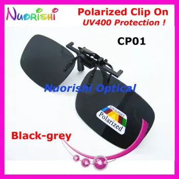 priporočljivo 20pcs CP01 Črno-siva Očala Eyeglass Sunglass Polarizirana Posnetek Na TAC Objektiv z UV400 Brezplačna Dostava