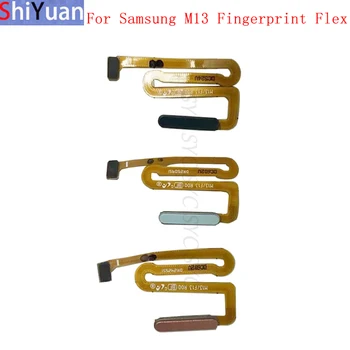 Prstnih Senzor Gumb Flex Kabel Trak Za Samsung M13 M135F Vklop / Izklop Touch Senzor Flex Nadomestni Deli