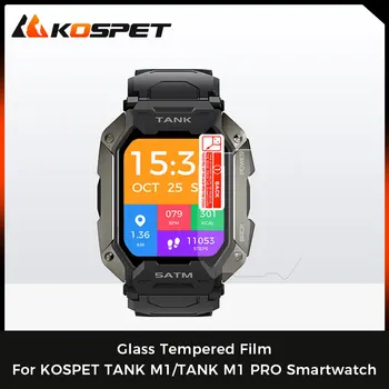 Prvotni 1 Nastavite Steklo Zaščitno folijo na Smartwatch za KOSPET TANK M1 & TANK M1 PRO Pametno Gledati Moške Screen Protector