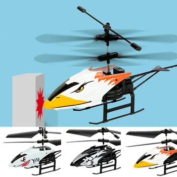 RC letalo Igrače Za Boy Otroci GiftRC Brnenje Helikopterja Infraed Indukcijske 2 Kanala, Elektronski Smešno Vzmetenje Dron Mini Letalo