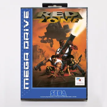 Rdeče Območje Igro Kartuše 16 bit MD Igra Kartice Z Drobno Polje Sega Mega Drive Za Genesis