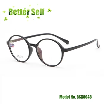 Retro Okrogle Očala Majhen Obraz, Očala korejski Črni Stil BSX8048 Svetlobe Tr90 Optični Posnetek Lahko Naredite Kratkovidnost Očala