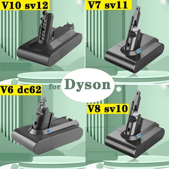 Rezervna baterija za Dyson V6 V7 V8 V10 serije 100% združljiv SV12 SV11 SV10 DC62 Originalne baterije za dyson