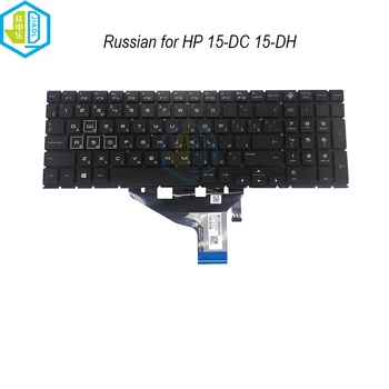 RGB osvetljen ruska tipkovnica Za HP Znamenje 15-DC 15-DH DC000 DH000 15-DC0004TX RU računalnik pisane osvetlitev tipkovnice računalnika deli