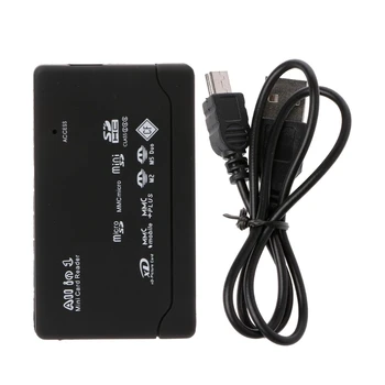 SD USB Card Reader za Micro SD/SDXC/CF/SD/SDHC/MS/XD/T-Flash/MMC Fotoaparat Pomnilniške Kartice Vsi v 1 vmesnik USB Card Reader