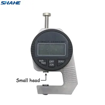 Shahe Prenosni Mini Natančen Digitalni Merilnik Debeline Meter Tester Mikrometer Debeline Majhne Glave 0 - 12,7 mm