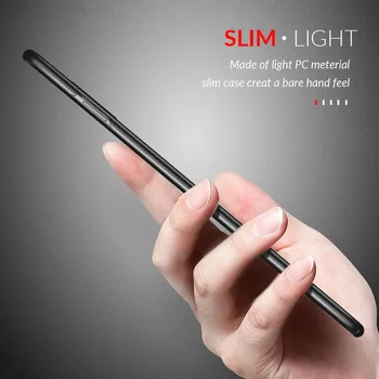 Slim Trdi PC Mat Telefon Primeru Za Xiaomi Redmi Opomba 9 8 10 Pro 9s 11s 9T 10S 11T Poco X3 NFC M3 F3 Mi 10T 11 Lite 5G NE Kritje 2