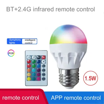 Smart Žarnice E26 E27 LED Žarnica AC100-240V RGBCW Pisane Spreminjanje Delo Z Alexa Google Časovni Način dekoracijo Doma