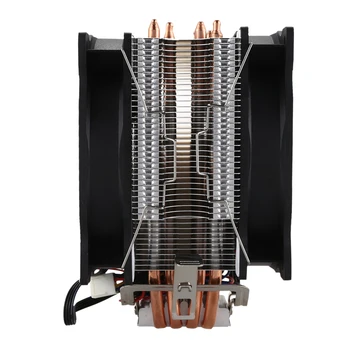 SNEŽAK CPU Cooler Master 5 Neposreden Stik Heatpipes zamrznitev Stolp Hladilni Sistem Hlajenja CPU Dvojni Ventilator z PWM 2 Ventilatorji 2
