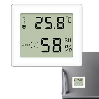 Sobna Temperatura Vlažnost Meter v Zaprtih prostorih Termometer, Higrometer Z LCD Zaslonom Notranja Temperatura Merilnika Senzor Za