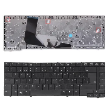 SP/španski Tipkovnica za HP EliteBook 8440P 8440W BLACK Brez Point Stick OEM NSK-HGM01