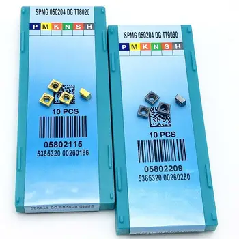 SPMG050204 GD TT8020 TT9030 indeksiranih karbida, ki se uporablja za kovinsko U-vaja SPMG 050204 strojno orodje, pribor obračanja vstaviti orodja