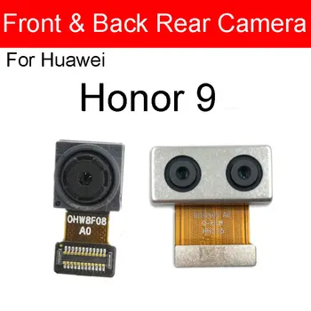 Spredaj Zadaj Glavna Kamera Za Huawei Honor 9 9N 9i 9Lite 9X 9XPro Nazaj Velik Fotoaparat Spredaj Sooča Majhne Kamere Flex Kabel Zamenjava 1