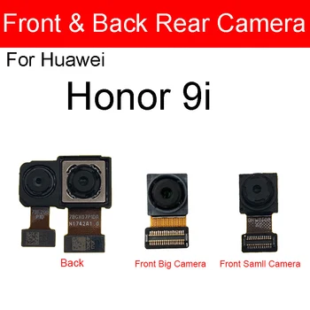 Spredaj Zadaj Glavna Kamera Za Huawei Honor 9 9N 9i 9Lite 9X 9XPro Nazaj Velik Fotoaparat Spredaj Sooča Majhne Kamere Flex Kabel Zamenjava 3