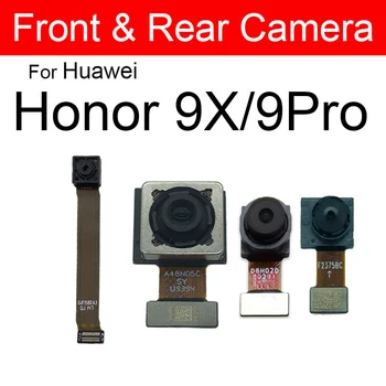 Spredaj Zadaj Glavna Kamera Za Huawei Honor 9 9N 9i 9Lite 9X 9XPro Nazaj Velik Fotoaparat Spredaj Sooča Majhne Kamere Flex Kabel Zamenjava 5