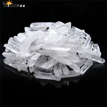 Sunligoo Nedoločen Nezakonitih Naravni Kremen Rock Kristalov Kremena Kamni Dekoracijo Quartz Crystal Točk Črepinje 10-30mm/20-40 mm
