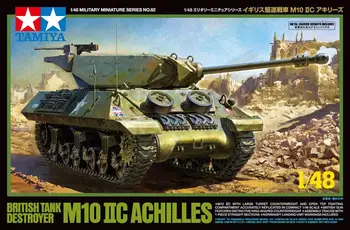 Tamiya 32582 1/48 LESTVICA BRITANSKI UNIČEVALEC tankov M10 ⅡC ACHILLES MODEL KOMPLET