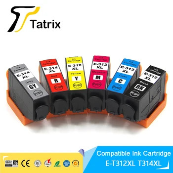 Tatrix T312XL T314XL 312XL 314XL 312 314 XL Premium Združljiv Barvni Inkjet Kartuša za Epson XP 15000 XP-15000 Tiskalnik