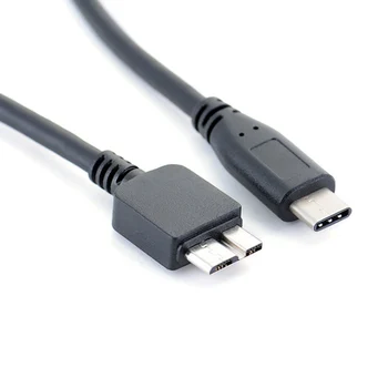 Tip C za Mikro B Kabel USB 3.0 Tip C 5Gbps Podatkovni Konektor Adapter Za Trdi Disk Pametni telefon, PC Tipa C Polnilnika, Fotoaparat Kabel, Disk