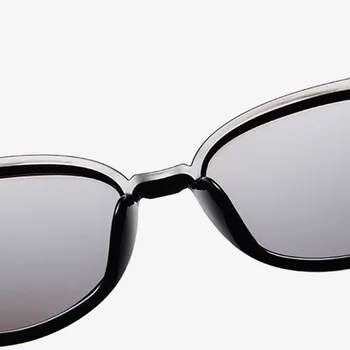 TOREJ VIZIJA Ovalne sončna Očala Ženske 2021 Letnik Cateye Očala Ženske Luksuzne blagovne Znamke Retro Očala Ženske Big Oculos De Sol Masculino 5