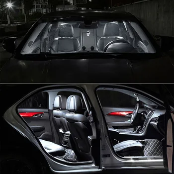 TPKE Canbus Avtomobilske Dodatki Notranjost, LED Žarnice Komplet Za Mazda 6 2003-2017 2018 2019 Zemljevid Dome Korak Trunk registrske Tablice Lučka 3