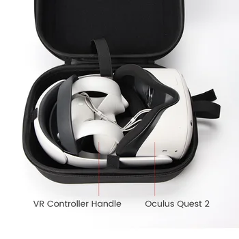 Trdi Potovalni Skladiščenje Vrečka Za Oculus Quest 2 VR Slušalke Prenosna torbica VR Za Oculus Quest 2 Slušalke Upravljalniki dodatna Oprema 2
