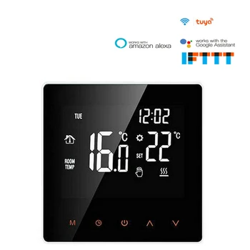 Tuya Smart Wifi Termostat Digitalni LCD na Dotik za Nadzor Temperature Električne Talne Ogrevalne Vode/Plinski Kotel Daljinski upravljalnik Alexa