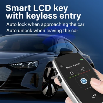 Univerzalni CF799 Smart Remote Key Display LCD Zaslon na Dotik Za BMW/Benz/KIA/Toyota/Ford//Hyundai/Opel Udobno Vnos za Samodejno Zaklepanje 1