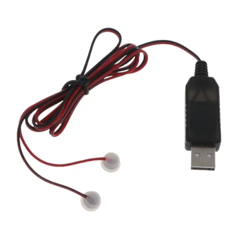 Univerzalni USB Magnetni Kabel Polnilnika za 3,7 V 14500 16340 26650 Baterije Pametnih Polnilna Litijeva Baterija za Polnjenje Linija Kabel 1m