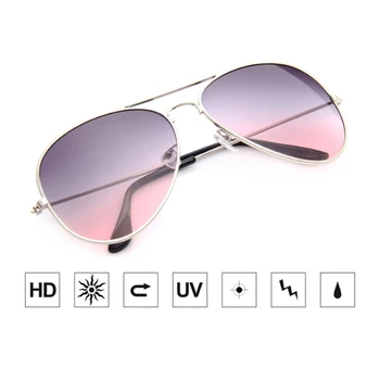 UOT Modna sončna Očala Ženske blagovne znamke oblikovalec kovin Reflektivni sončna Očala Moških Ogledalo oculos de sol 4
