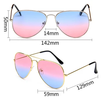 UOT Modna sončna Očala Ženske blagovne znamke oblikovalec kovin Reflektivni sončna Očala Moških Ogledalo oculos de sol 5