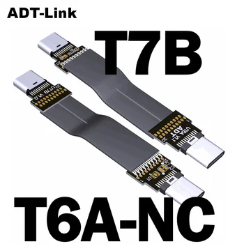 USB 3.2 Tip C Ploščati Kabel /ADT-Link USB 3.2 Tip C Tip C Flat Kabel Za GPS Navigator, ROCK Pi 4 Raspberry Pi