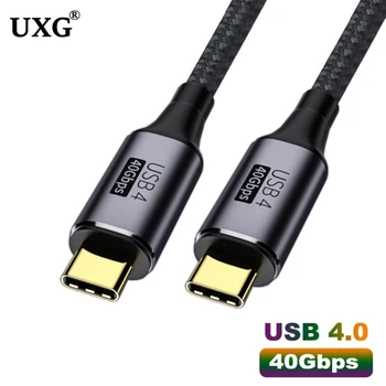 USB4 Polno funkcijo podatkovni kabel,USB3.2 Gen2*2 podatki cabl,Strele 3 high-speed KABEL, PD hitro polnjenje, Tip-C moški-moški kabel