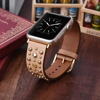 Usnje watchband za apple watch band 44 42mm iWatch Serije MP 6 5 4 3 2 1 Zapestnico Zamenjava Pasu Zapestje gledati 40 mm 38 mm