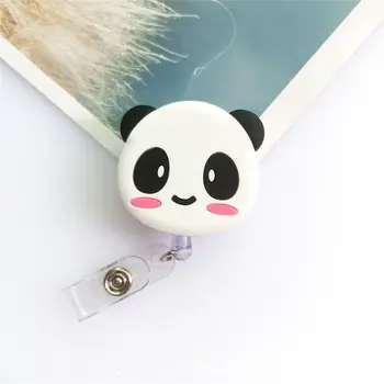 Ustvarjalne Panda Ime Imetnika Kartice Sladko Srčkan Cvetje Delo Kartico Posnetek Eleganten Modni Zložljive Značko Kolutu 3