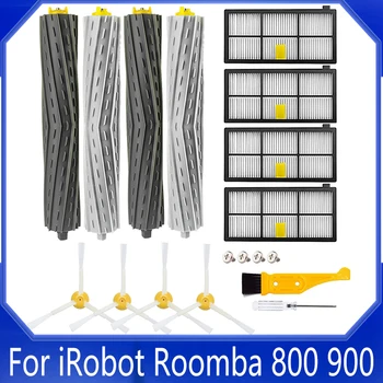 Valjčne krtače Za iRobot Roomba Serije 900 800 805 864 871 891 960 961 964 980 sesalnik Strani Krtačo Filter Deli