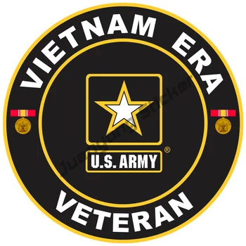Vietnam Era Veteran Vojaške Vinilne Nalepke Avto, Tovornjak Okno Nalepke Vojske ZDA Odbijača Kritje Praske Nalepke za Dekoracijo Dodatki