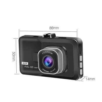 Vožnja avtomobila Snemalnik Dual Trakom, Obračanje Slike, Podporo za Mobilne APLIKACIJE WIFI Mobilni Telefon Povezanost Predvajanje HD 1080P Avto Kamera 5
